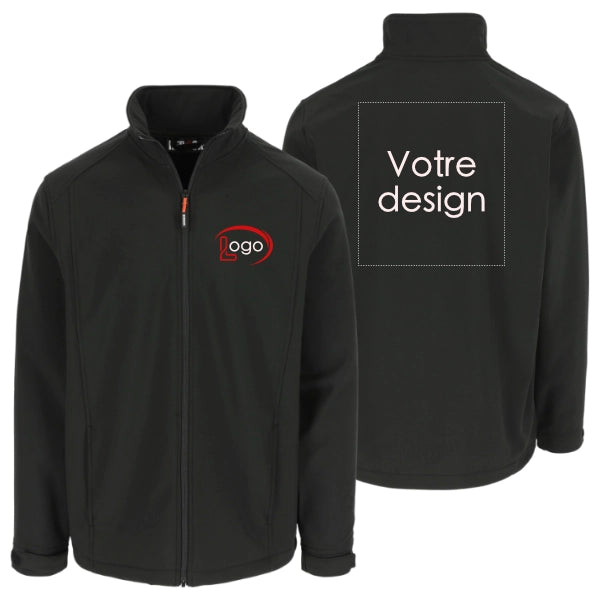 Lot de 5 Vestes softshell Herock Julius Homme personnalisables