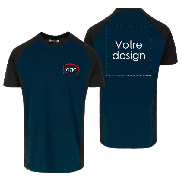 Lot de 5 T-shirts de travail Herock Tori Homme personnalisables