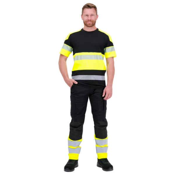 Pantalon de travail HEROCK® AXO HV – Haute visibilité, confort et protection au quotidien