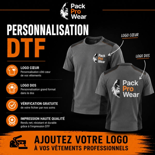 Personnalisation DTF