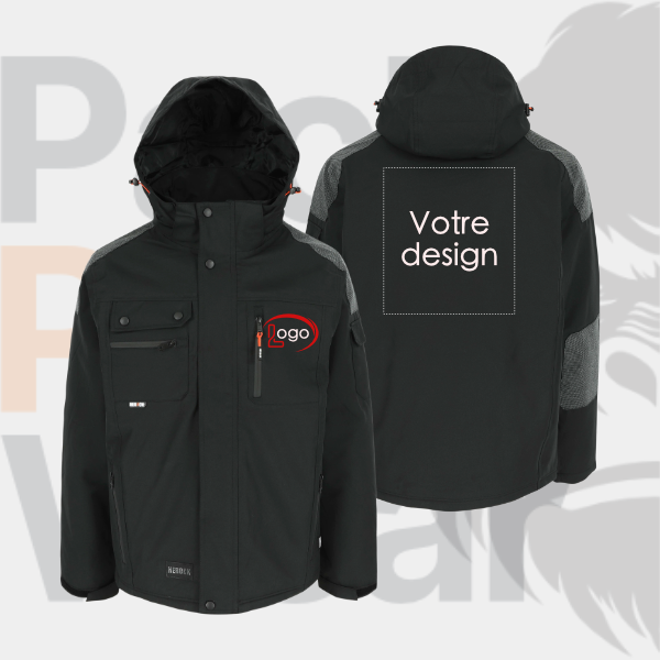 Veste imperméable matelassée HEROCK PERSIA