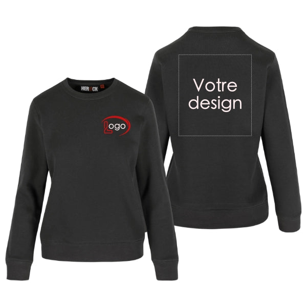 Lot de 5 Sweats de travail Herock Vidar Femme personnalisables
