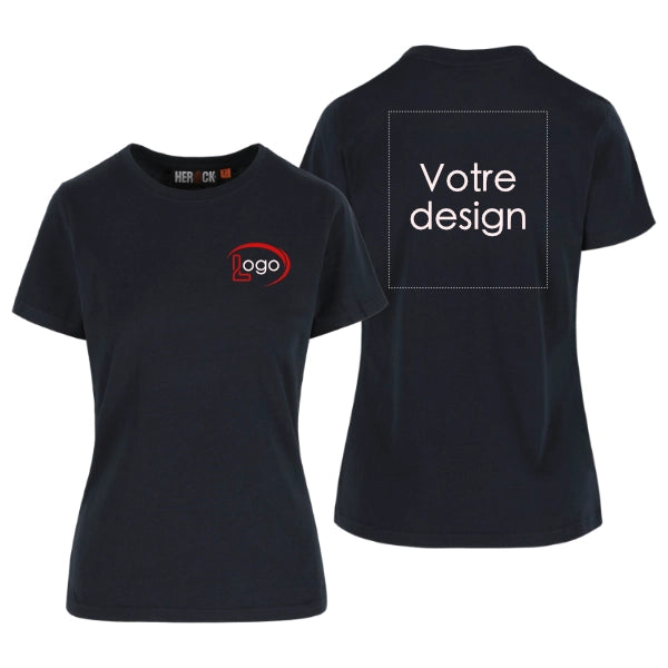 Lot de 5 T-shirts de travail Herock Argo Femme personnalisables