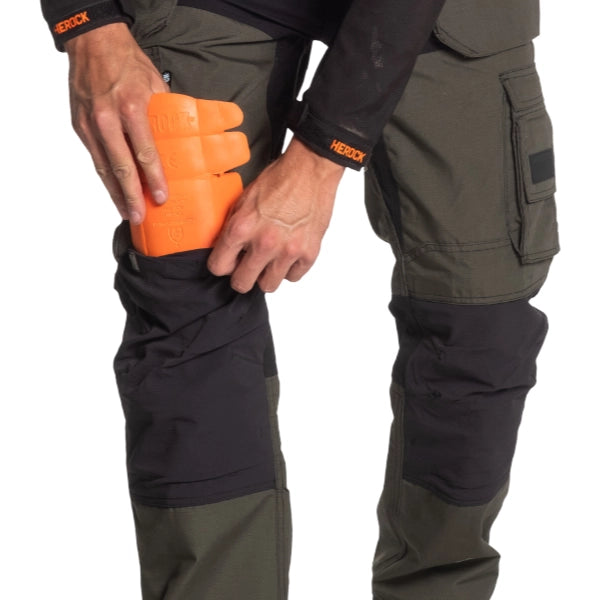 Lot de 5 paires de Genouillères de travail Herock