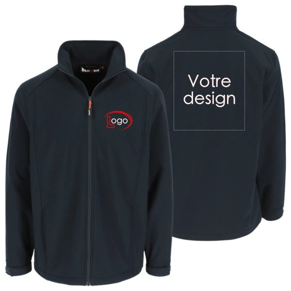 Lot de 5 Vestes softshell Herock Julius Homme personnalisables