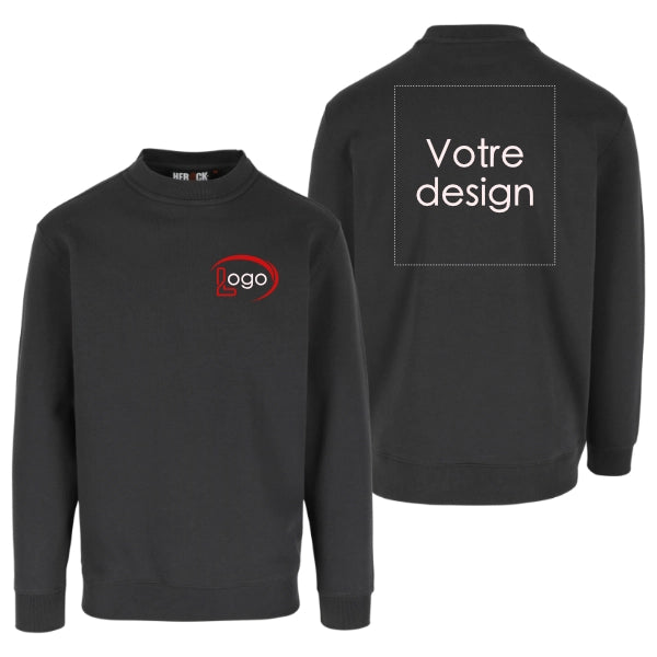 Lot de 5 Sweats de travail Herock Vidar Homme personnalisables