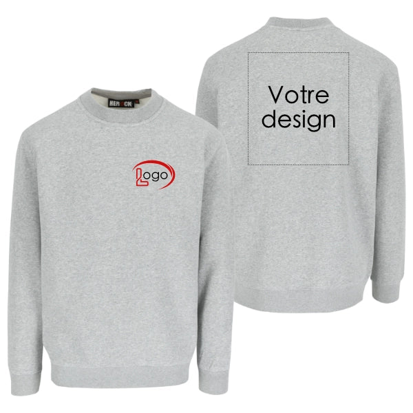 Lot de 5 Sweats de travail Herock Vidar Homme personnalisables