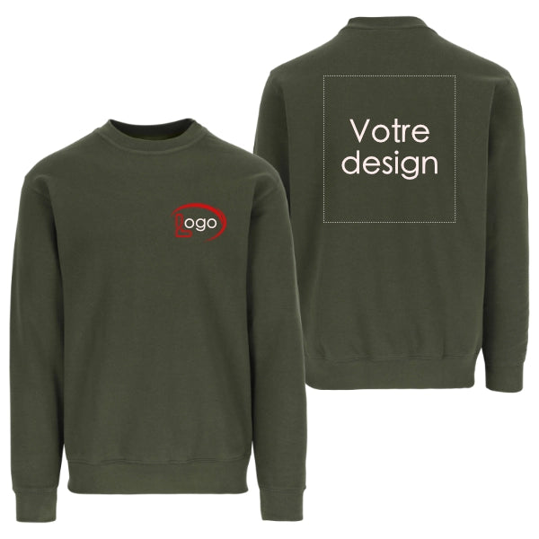 Lot de 5 Sweats de travail Herock Vidar Homme personnalisables