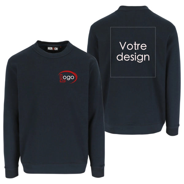 Lot de 5 Sweats de travail Herock Vidar Homme personnalisables