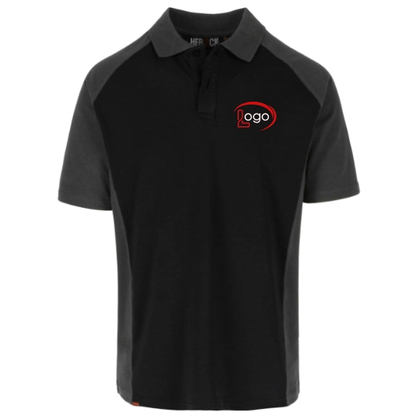 Lot de 5 Polos de travail Herock Brabo Homme personnalisables