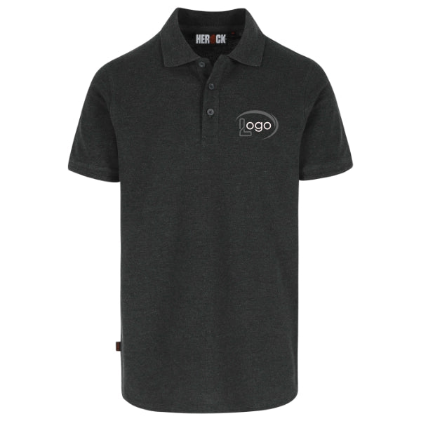 Lot de 5 Polos de travail Herock Levor Homme personnalisables