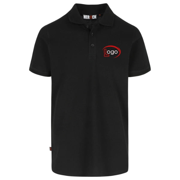 Lot de 5 Polos de travail Herock Levor Homme personnalisables