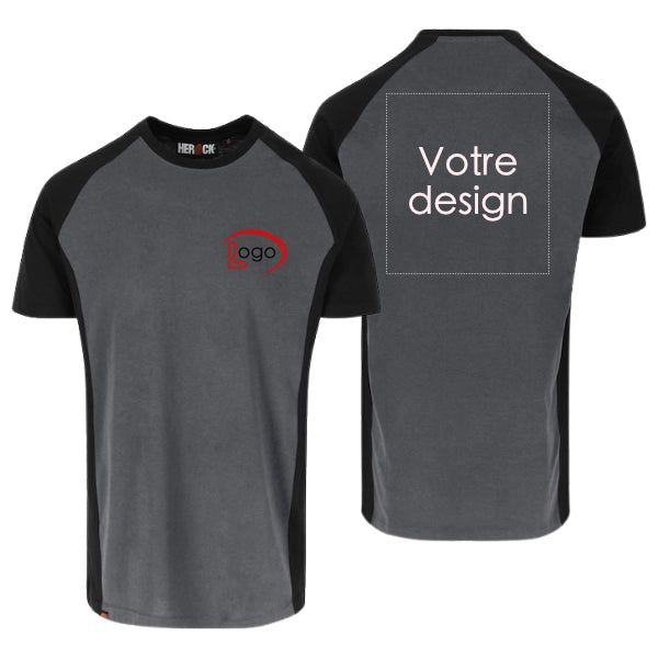 Lot de 5 T-shirts de travail Herock Tori Homme personnalisables