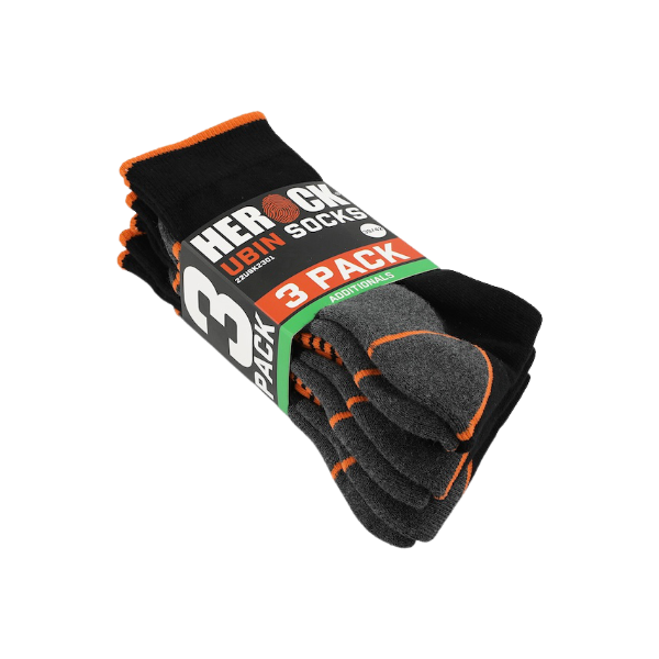 Chaussettes de travail HEROCK UBIN – lot de 3 paires