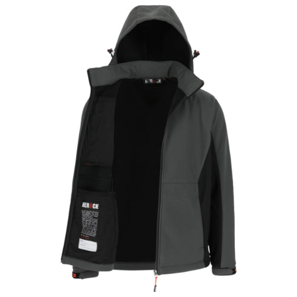Lot de 5 Softshells de travail Herock Trystan Homme personnalisables