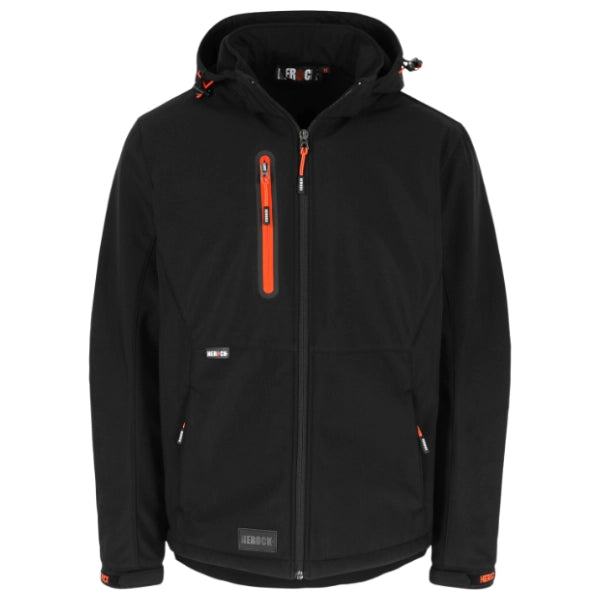 Lot de 5 Softshells de travail Herock Trystan Homme personnalisables