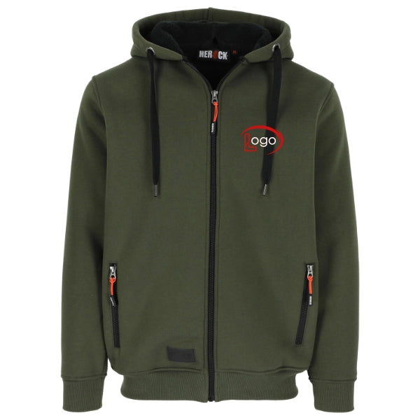Lot de 5 Sweats zippés à capuche Herock Otis Homme personnalisables