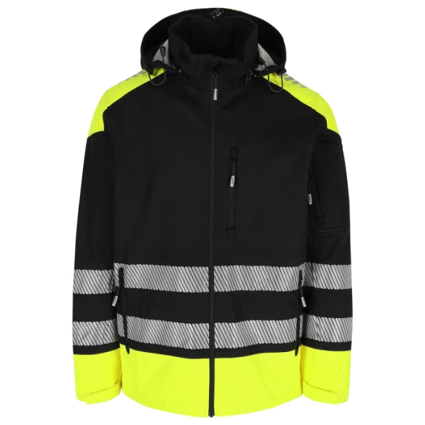 Veste Softshell haute visibilité HEROCK® SOLAR – Protection contre les intempéries et visibilité maximale