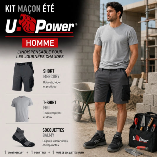 Kit Maçon Été U-Power Homme