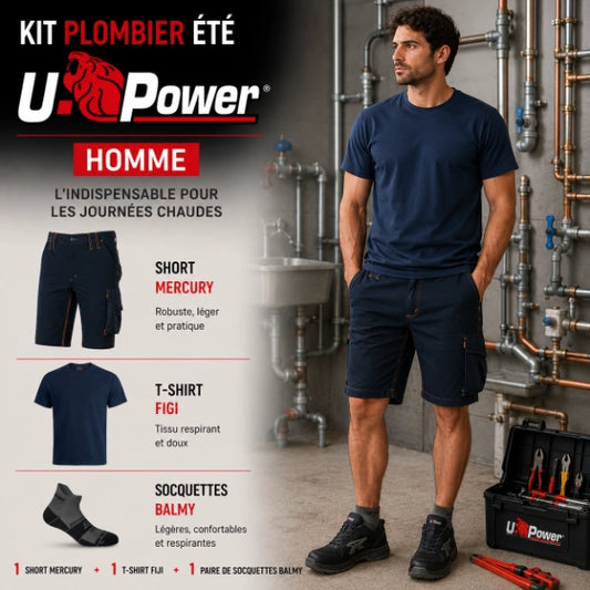 Kit Plombier Été U-Power Homme