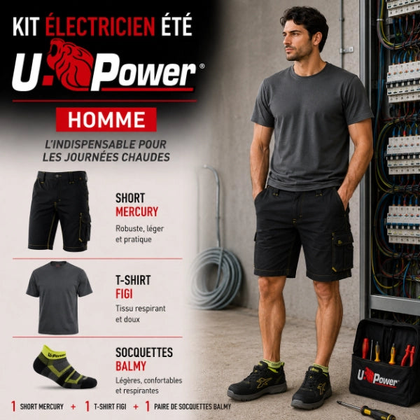 Kit Électricien Été U-Power Homme