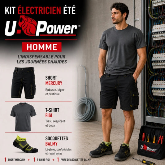 Kit Électricien Été U-Power Homme