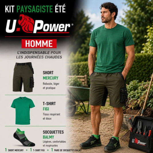 Kit Paysagiste été U-Power Homme
