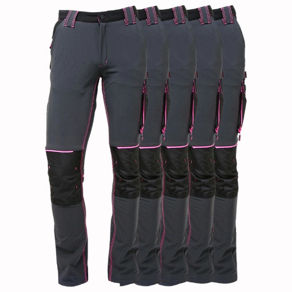 Lot de 5 Pantalons de travail U-Power Atom Femme
