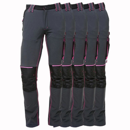 Lot de 5 Pantalons de travail U-Power Atom Femme