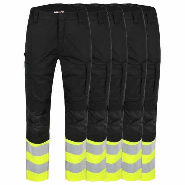 Lot de 5 Pantalons de travail Herock Axo Haute visibilité Homme