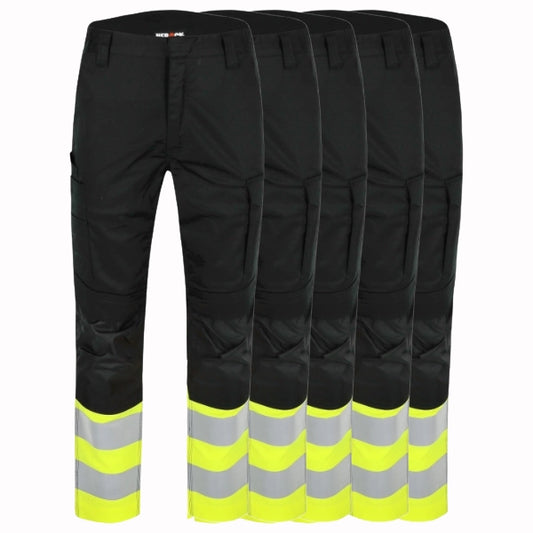 Lot de 5 Pantalons de travail Herock Axo Haute visibilité Homme