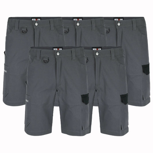 Lot de 5 Bermudas de travail Herock Bargo Homme