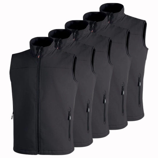Lot de 5 Gilets Softshell de travail U-Power Dublino Homme personnalisables