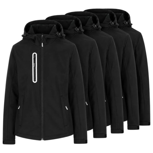 Lot de 5 Vestes softshell Herock Igor Femme personnalisables