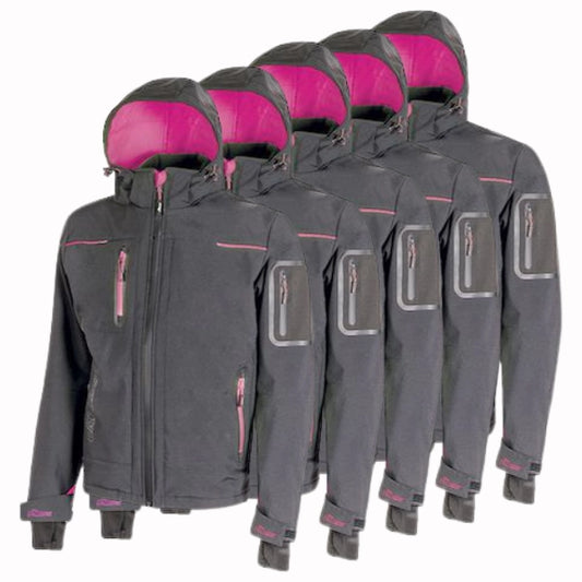 Lot de 5 Vestes Softshell femme U-Power Space Femme personnalisables