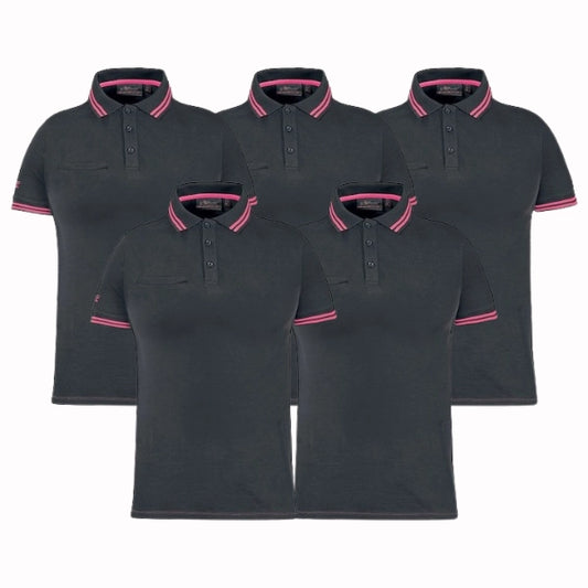 Lot de 5 Polos de travail U-Power Way Femme personnalisables