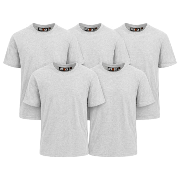 Lot de 5 T-shirts de travail Herock Argo Homme personnalisables