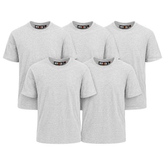 Lot de 5 T-shirts de travail Herock Argo Homme personnalisables