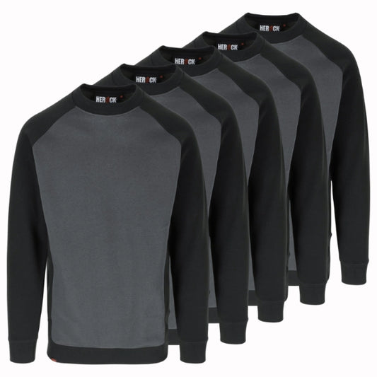 Lot de 5 Sweats de travail Herock Boris Homme personnalisables