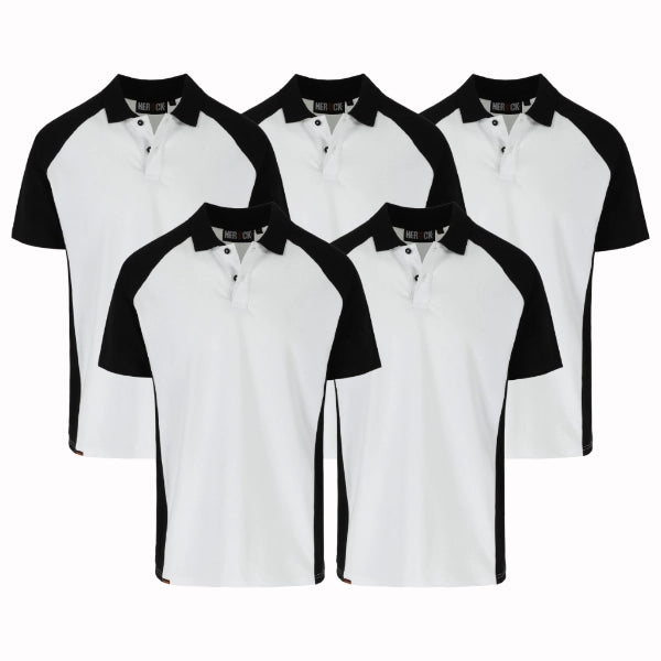 Lot de 5 Polos de travail Herock Brabo Homme personnalisables