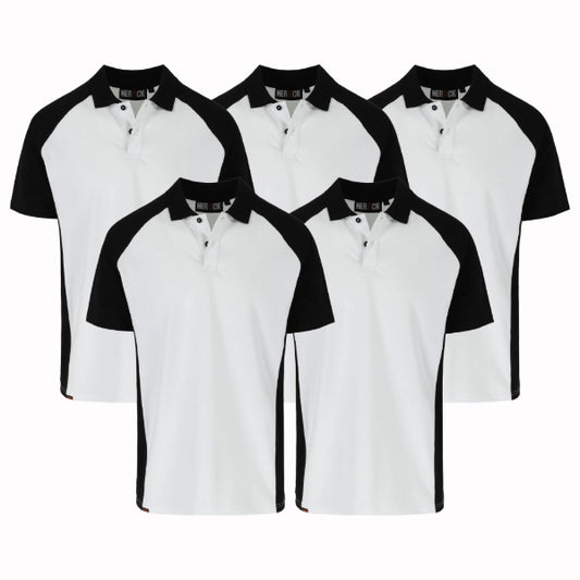 Lot de 5 Polos de travail Herock Brabo Homme personnalisables