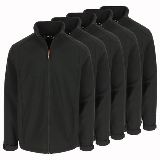 Lot de 5 Vestes softshell Herock Julius Homme personnalisables