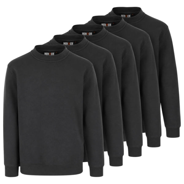 Lot de 5 Sweats de travail Herock Vidar Homme personnalisables