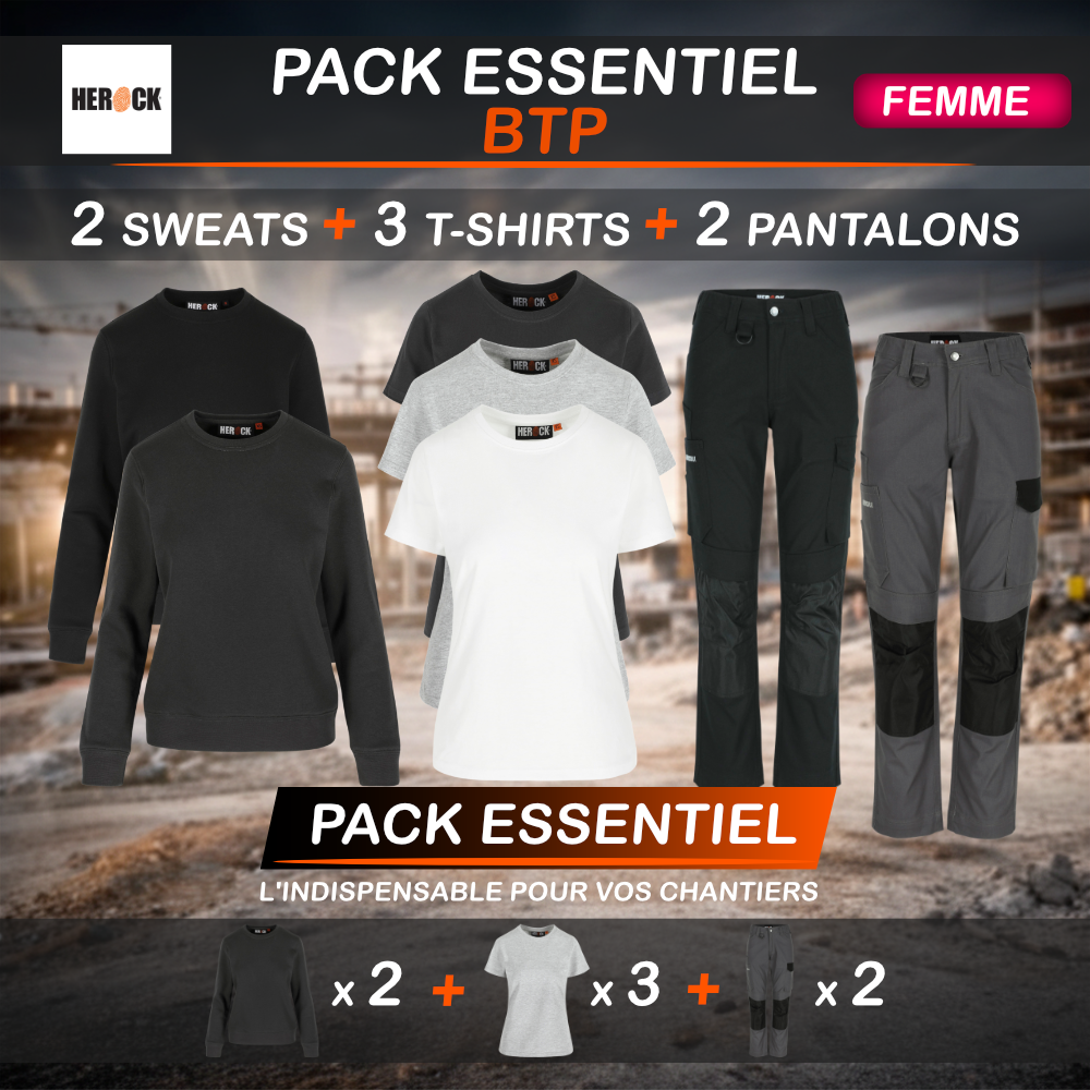 Pack Essentiel BTP Herock Femme