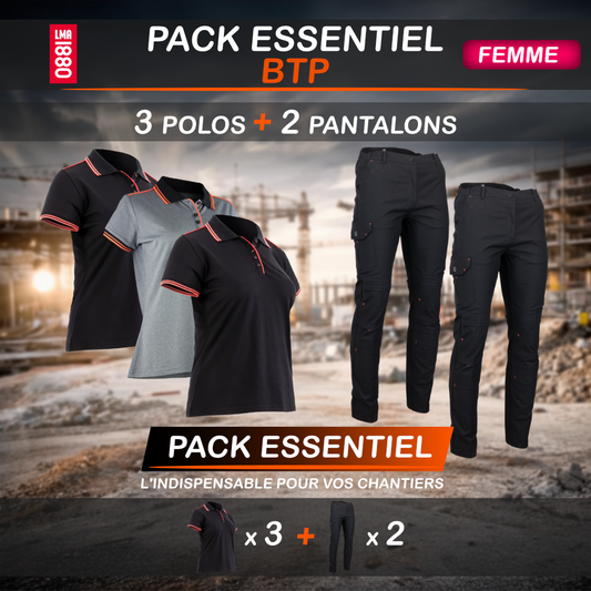 Pack Essentiel BTP Femme LMA