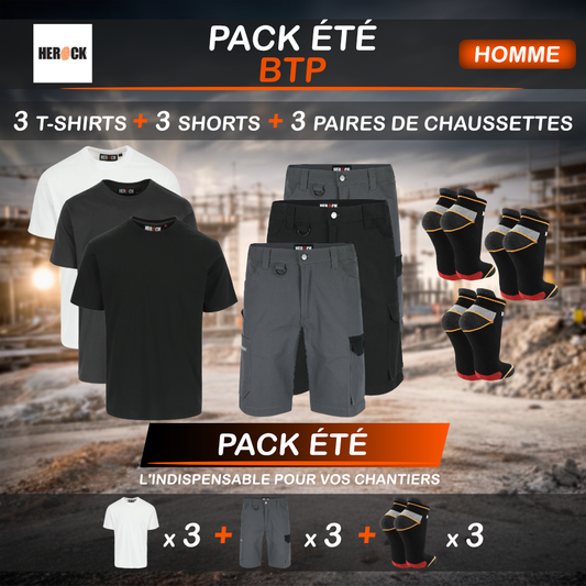 Pack Été BTP Herock Homme
