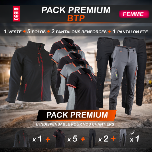 Pack Premium BTP Femme LMA