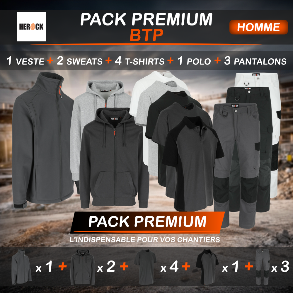 Pack Premium BTP Herock Homme