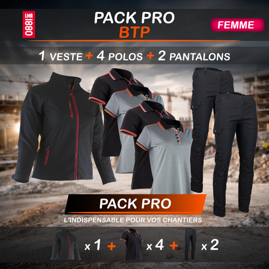 Pack Pro BTP Femme LMA