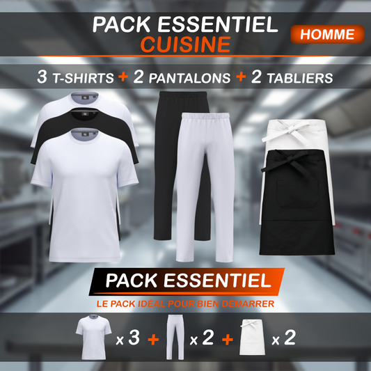 Pack Essentiel Cuisine Homme